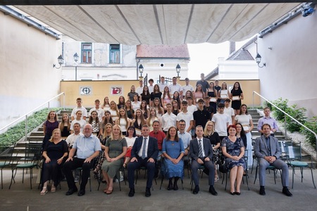 Župan, ravnatelji in nekdanji učenci